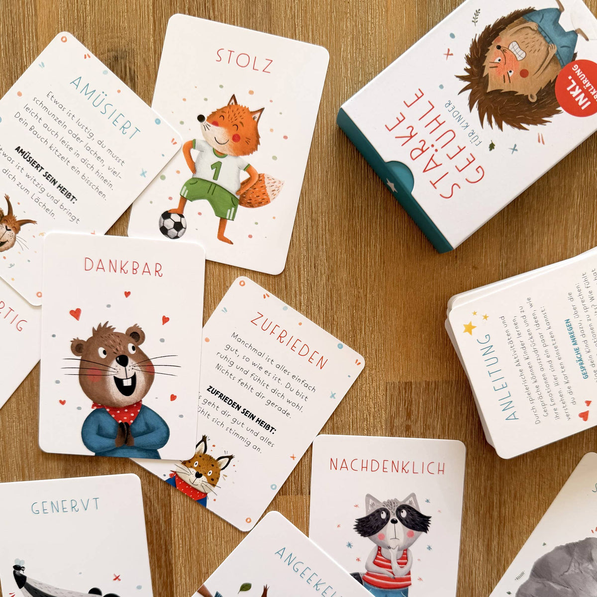 Rüsselfuchs | Starke Gefühle - Gefühlskarten für Kinder