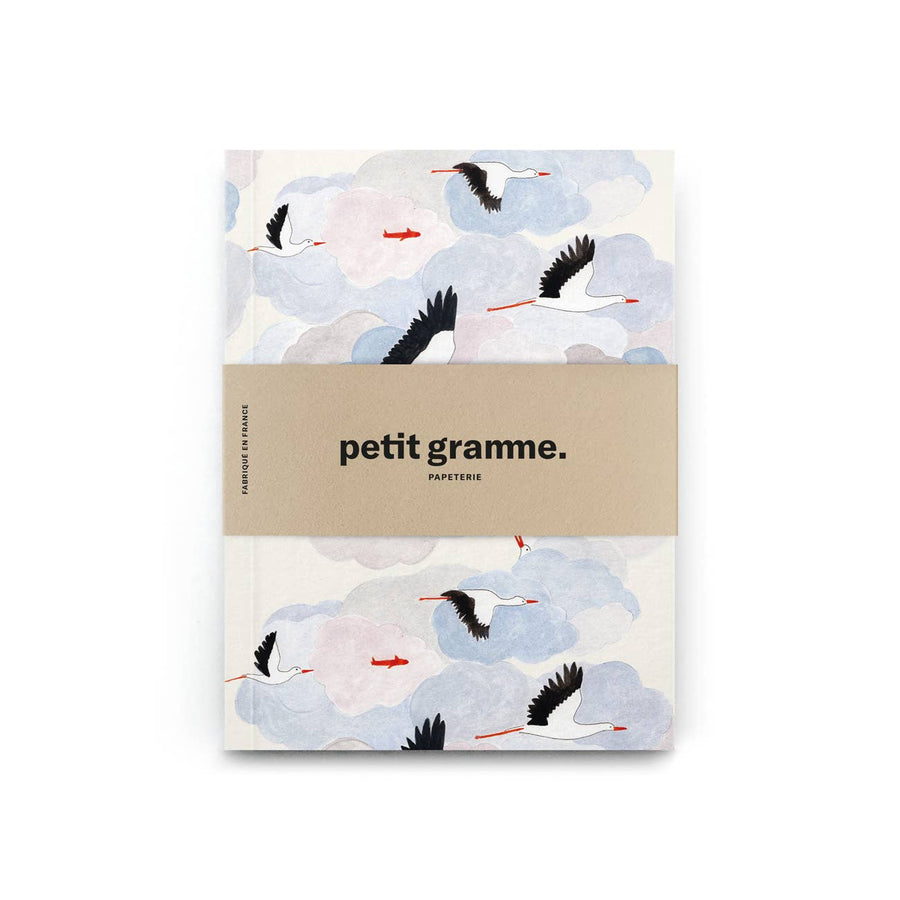 Petit Gramme | kleines Notizbuch Storch