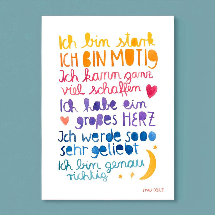Frau Ottilie | Print A4 - Affirmation