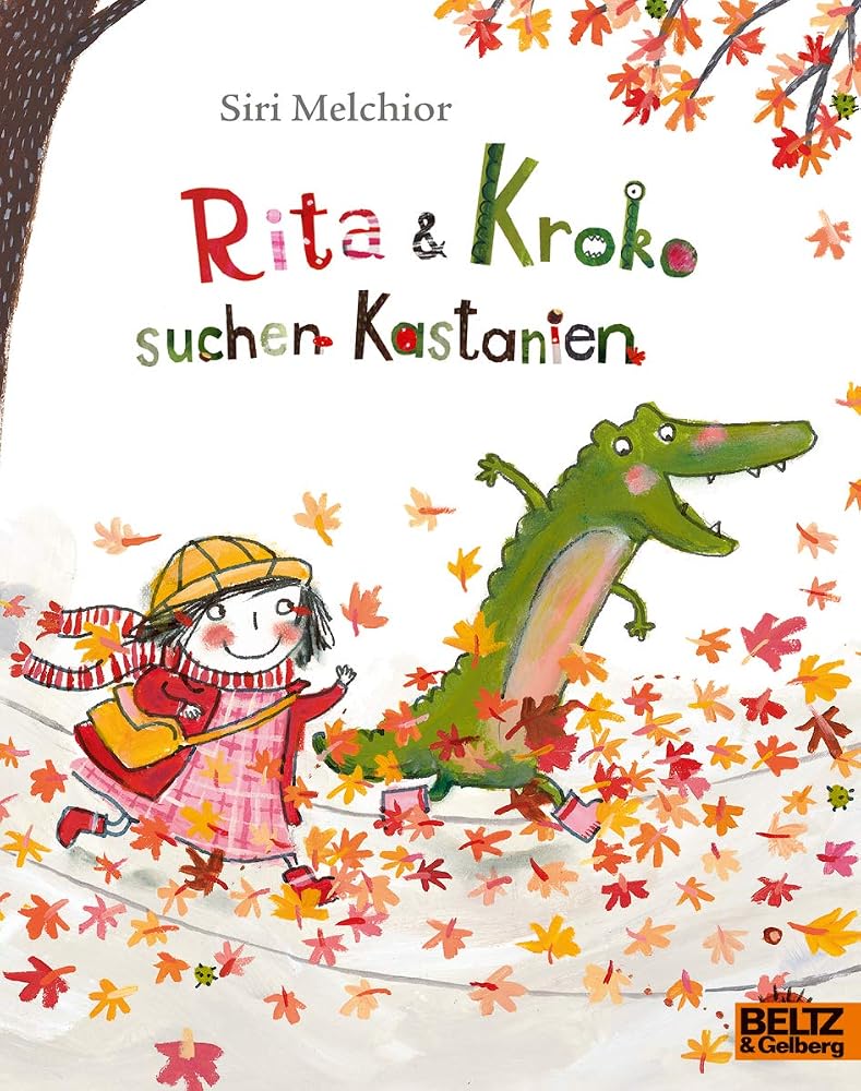 Rita und Kroko suchen Kastanien: Vierfarbiges Bilderbuch (MINIMAX) cover image