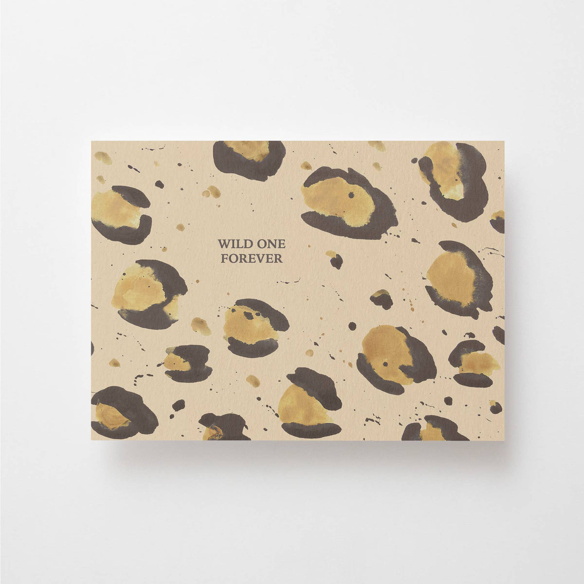 Anna Cosma | Postkarte „Wild One Forever “ (Englisch)