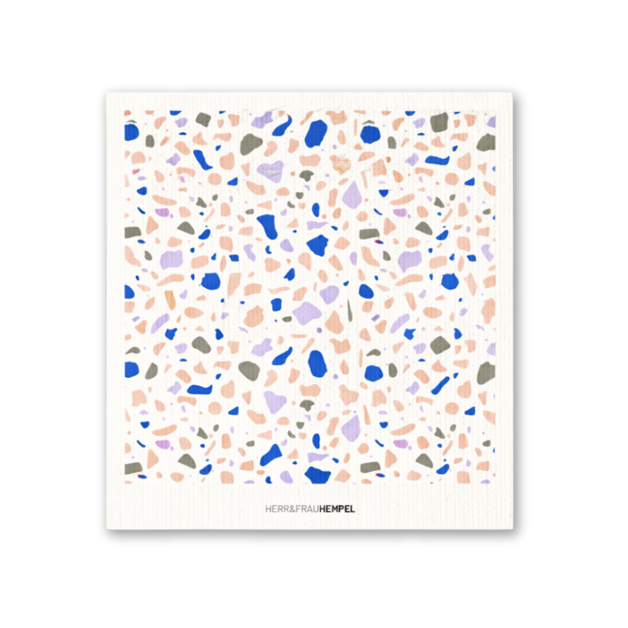 HERR&FRAUHEMPEL | Schwammtuch - Terrazzo