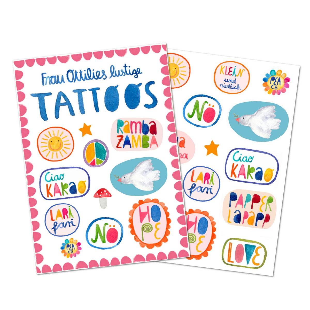 Frau Ottilie | Kindertattoos - Sonnenschein & Rambazamba