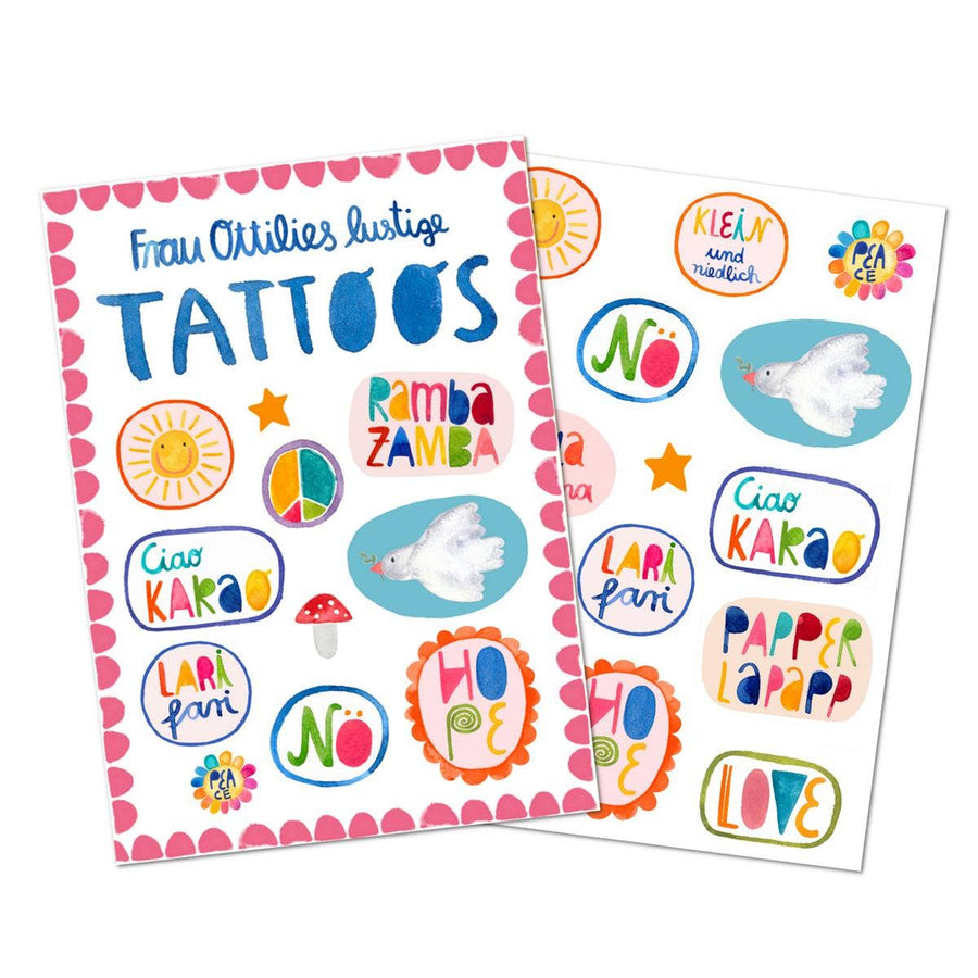 Frau Ottilie | Kindertattoos - Sonnenschein & Rambazamba