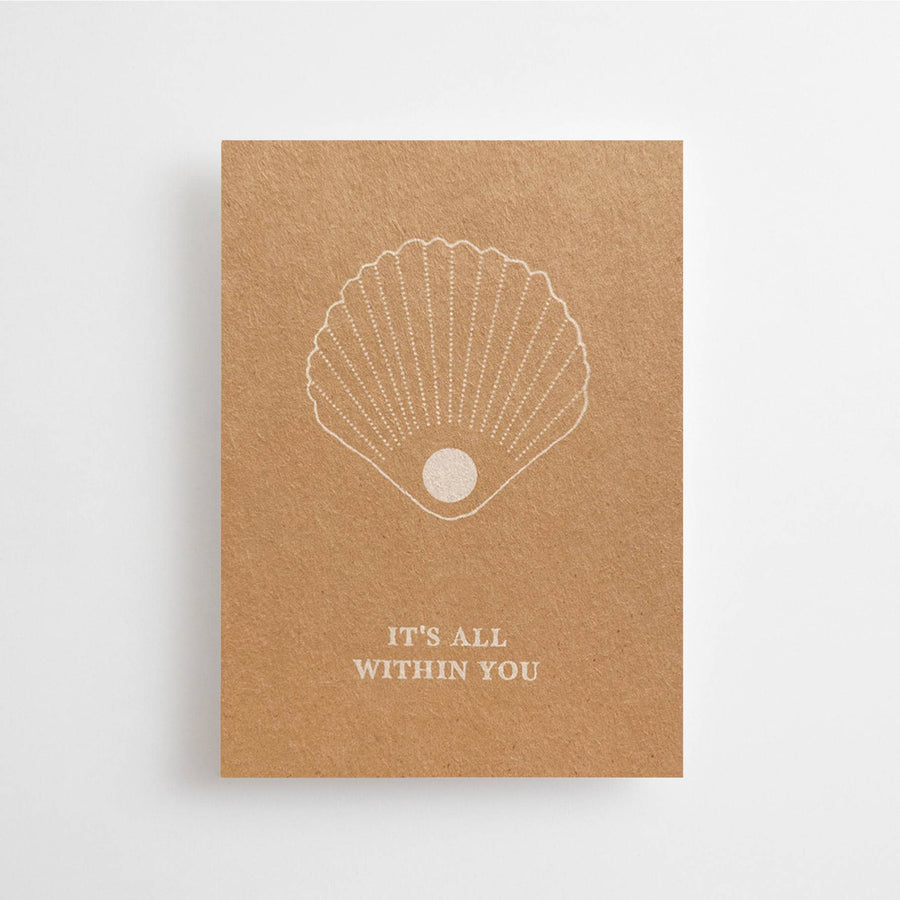 Anna Cosma | Mini-Karte “It's all within you” (Englisch)