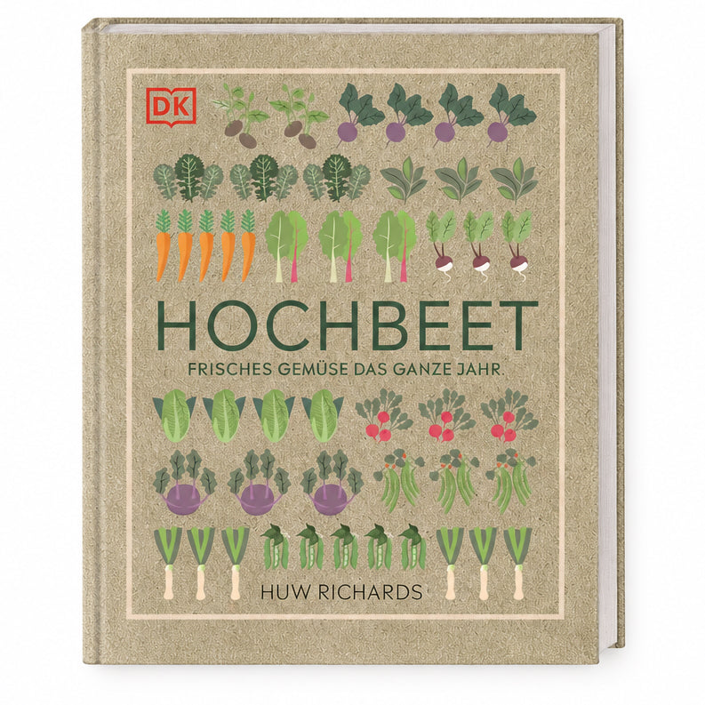 Hochbeet: Frisches Gemüse das ganze Jahr. Praktischer Ratgeber - vom Bau des Hochbeets bis zur Ernte cover image