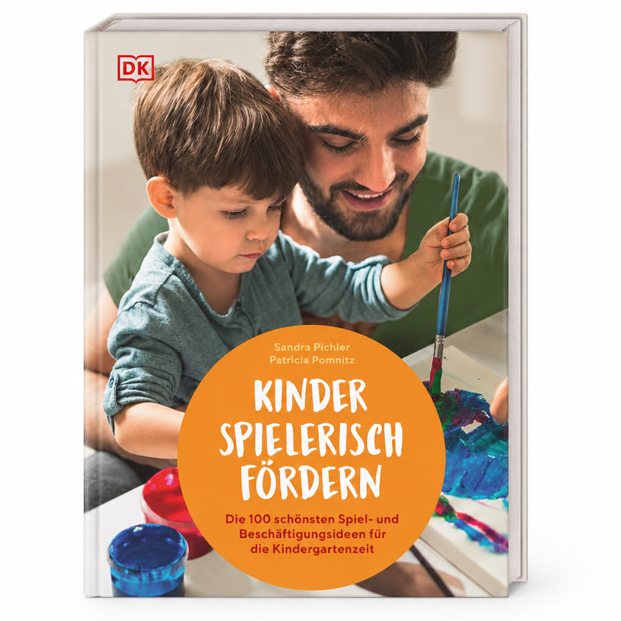 Kinder spielerisch fördern: Die 100 schönsten Spiel- und Beschäftigungsideen für die Kindergartenzeit cover image