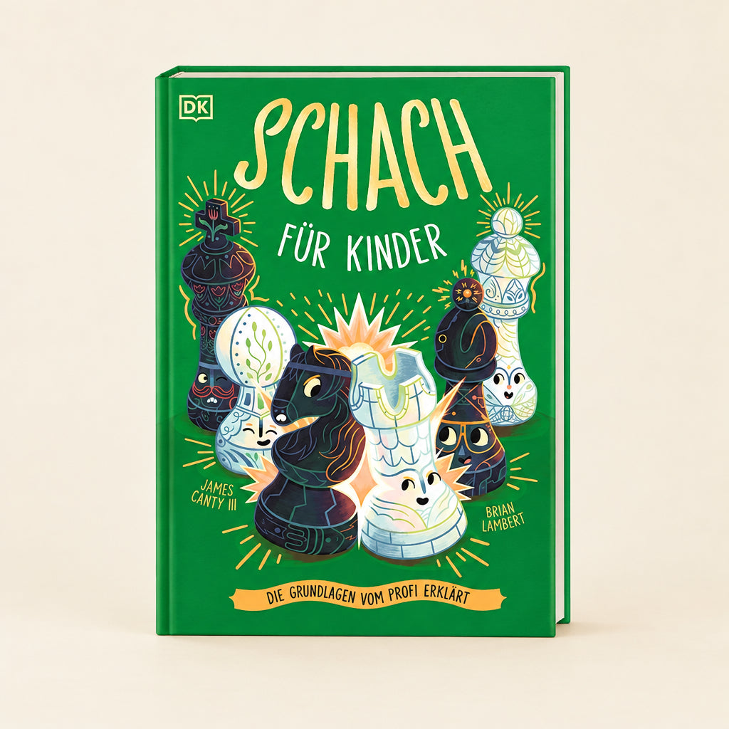 Schach für Kinder: Die Grundlagen vom Profi erklärt. Unterhaltsame Einführung in den beliebten Spieleklassiker. Für Kinder ab 8 Jahren cover image