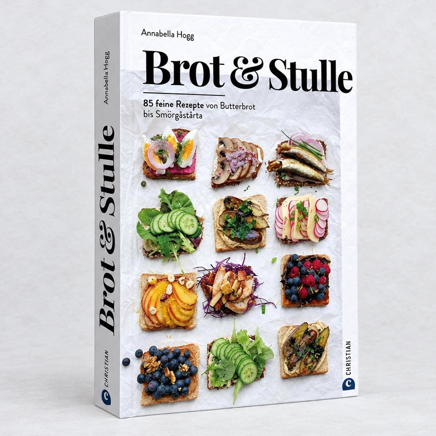Sandwich Kochbuch – Brot & Stulle: 85 feine Rezepte von Butterbrot bis Smörgåstårta in einem Buch. Belegte Brote in bunten Kreationen. cover image