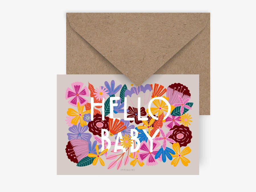 Postkarte / Bloomy Baby – Anwendungsszene, Bild 1