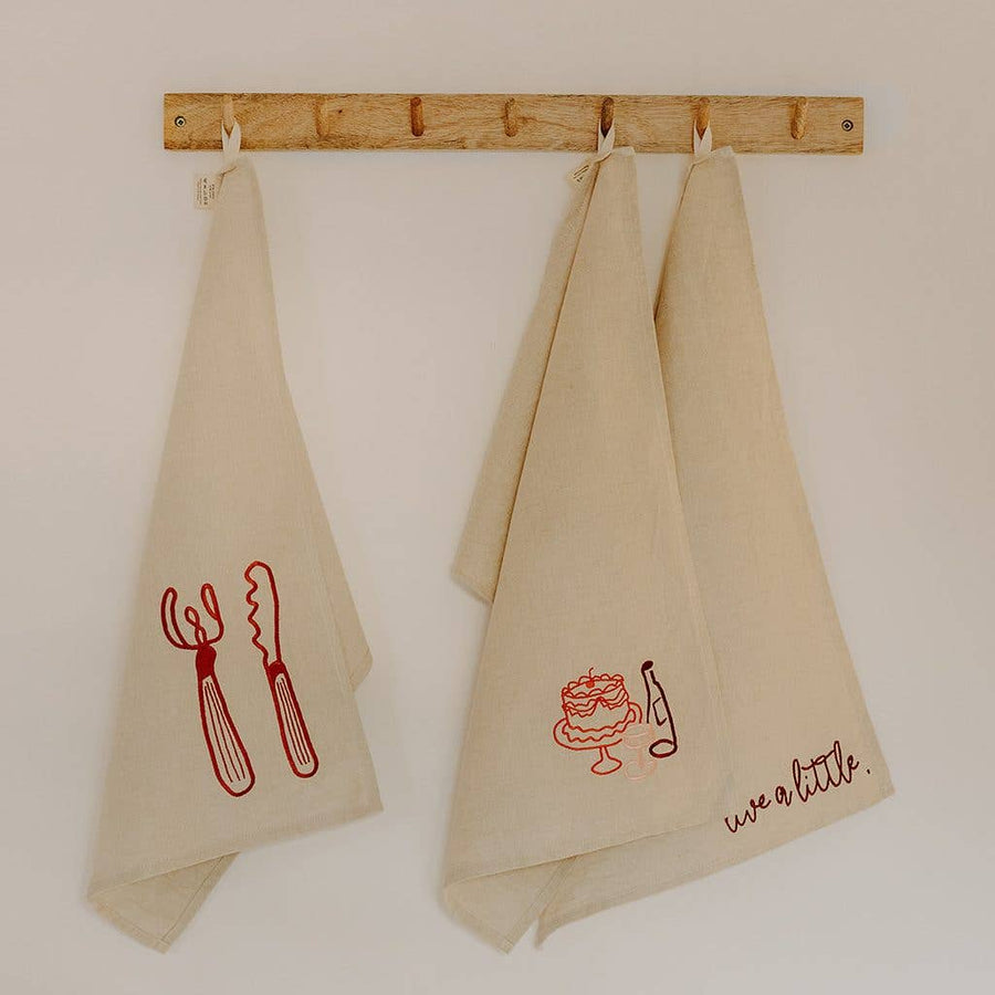 Geschirrtuch Bubbles & Cake – Anwendungsszene, Bild 1