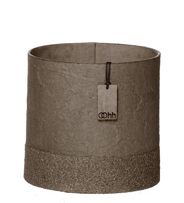 Lübech Living | Blumentopf - Wood'z Edge, Taupe