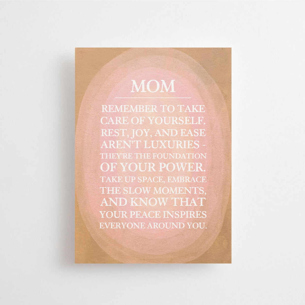 Anna Cosma | Postkarte “MOM”(Englisch)