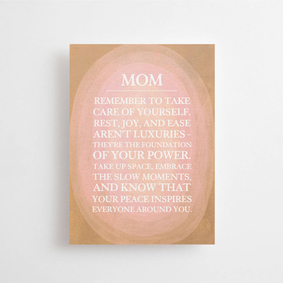 Anna Cosma | Postkarte “MOM”(Englisch)
