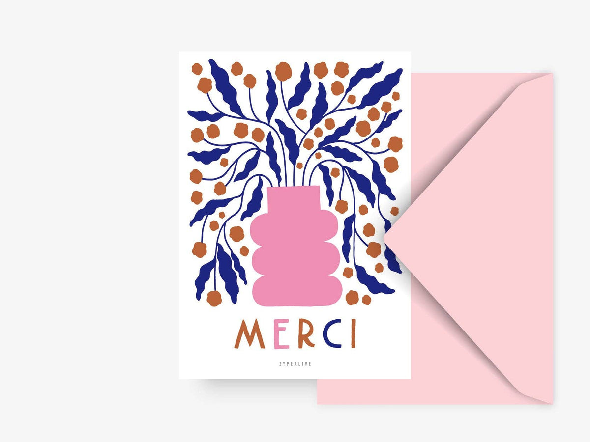 Postkarte / A Way To Say Merci – Anwendungsszene, Bild 1