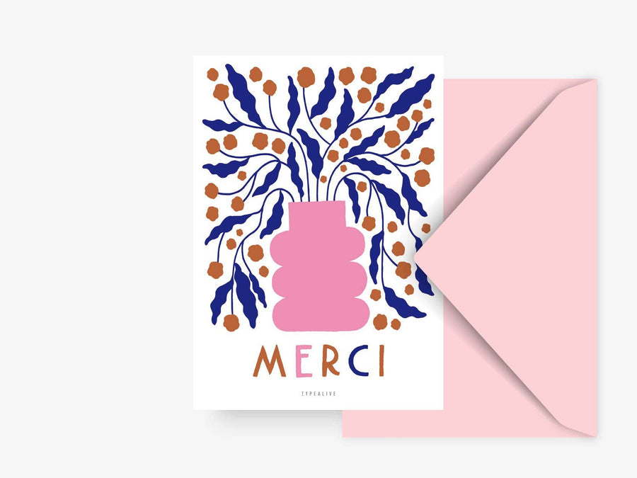 Postkarte / A Way To Say Merci – Anwendungsszene, Bild 1