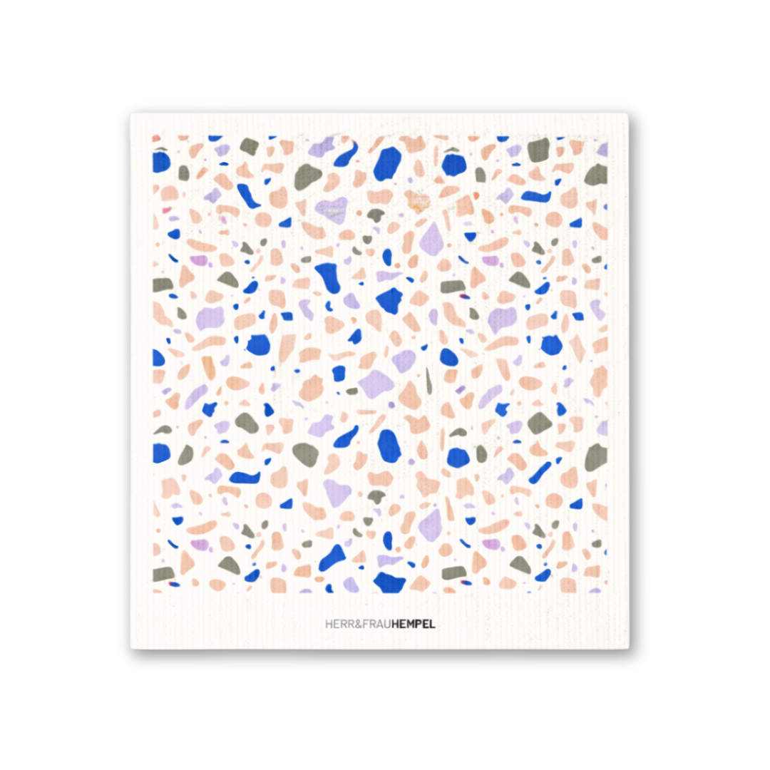 HERR&FRAUHEMPEL | Schwammtuch - Terrazzo